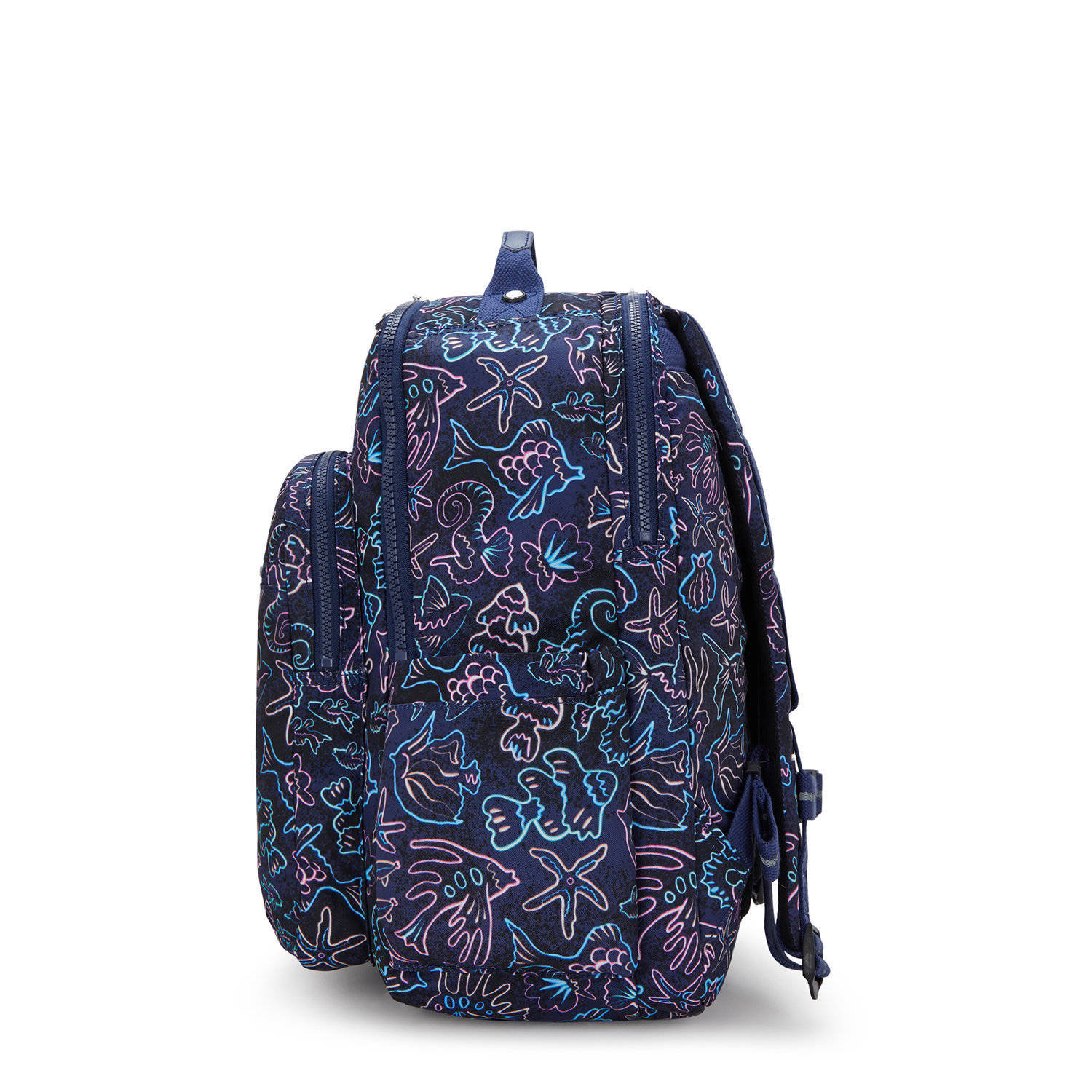 Kipling rugzak Seoul College donkerblauw