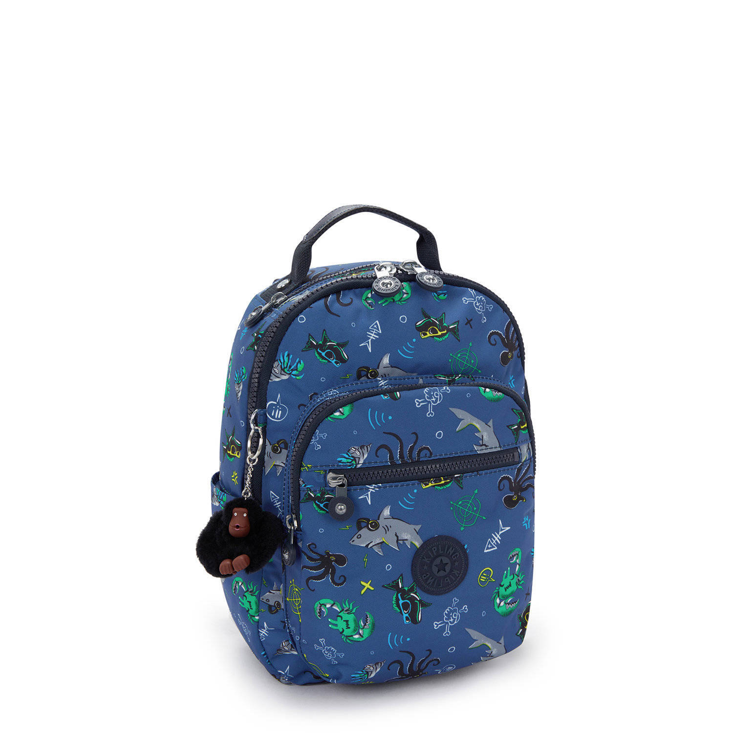 Kipling rugzak Seoul S blauw