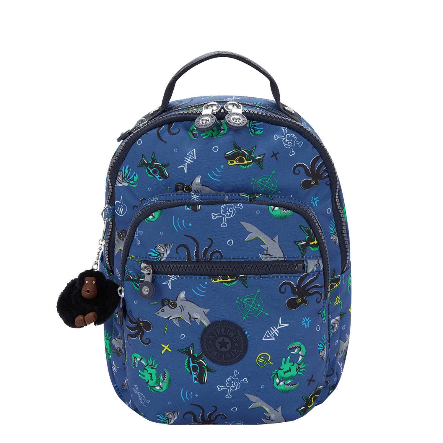 Kipling rugzak Seoul S blauw