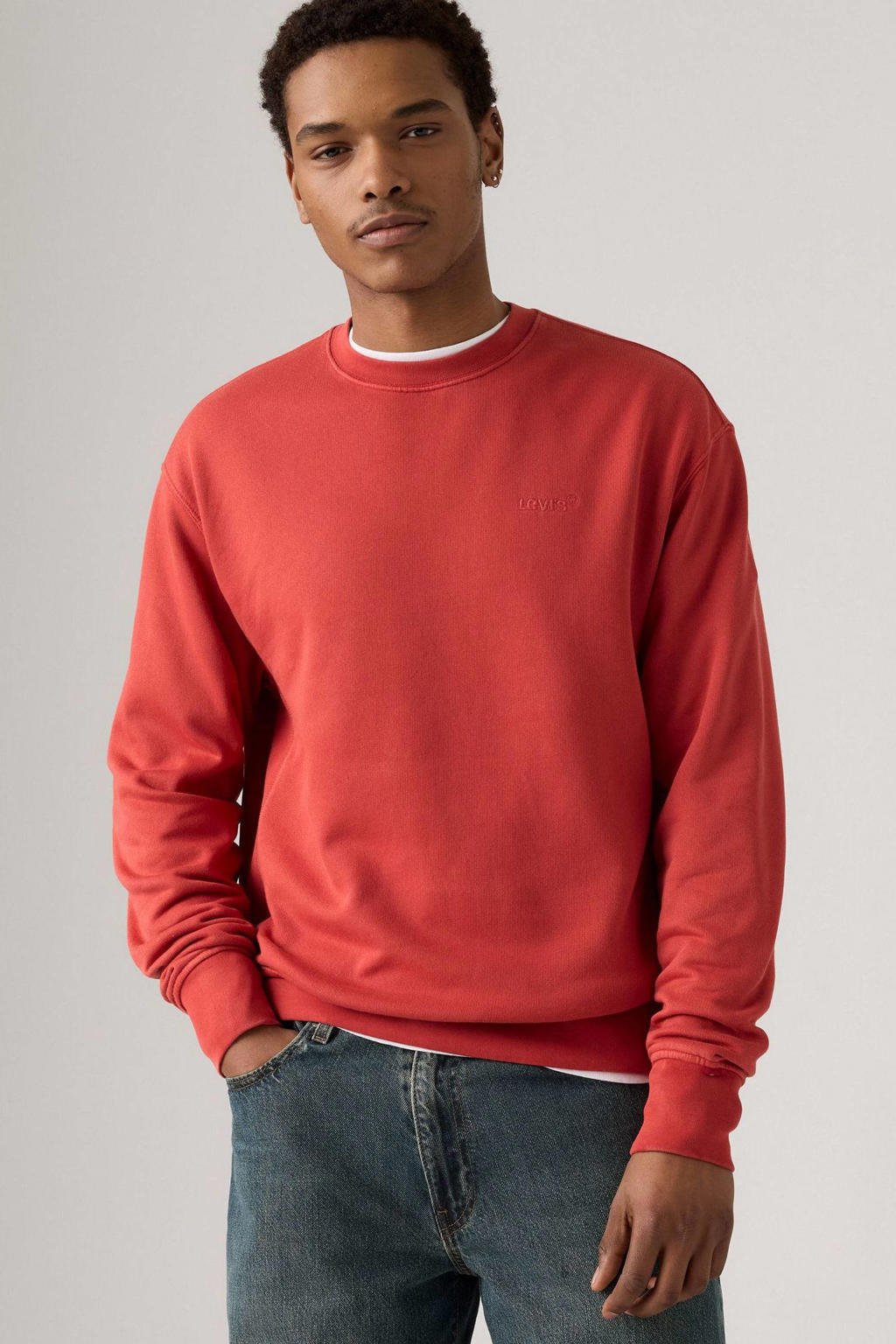 Levi's sweater rood