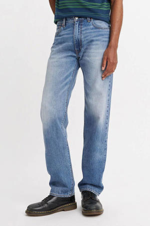 555 relaxed straight leg jeans indigo champion