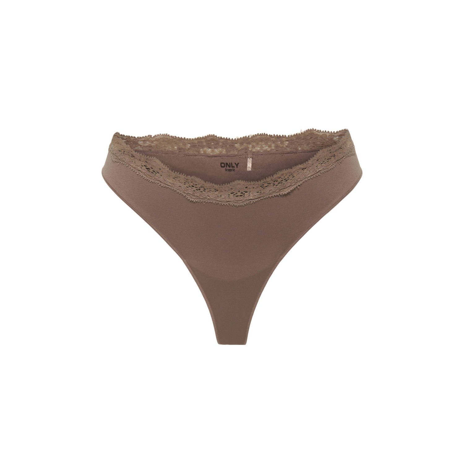 ONLY string ONLVICKY (set van 2) bruin