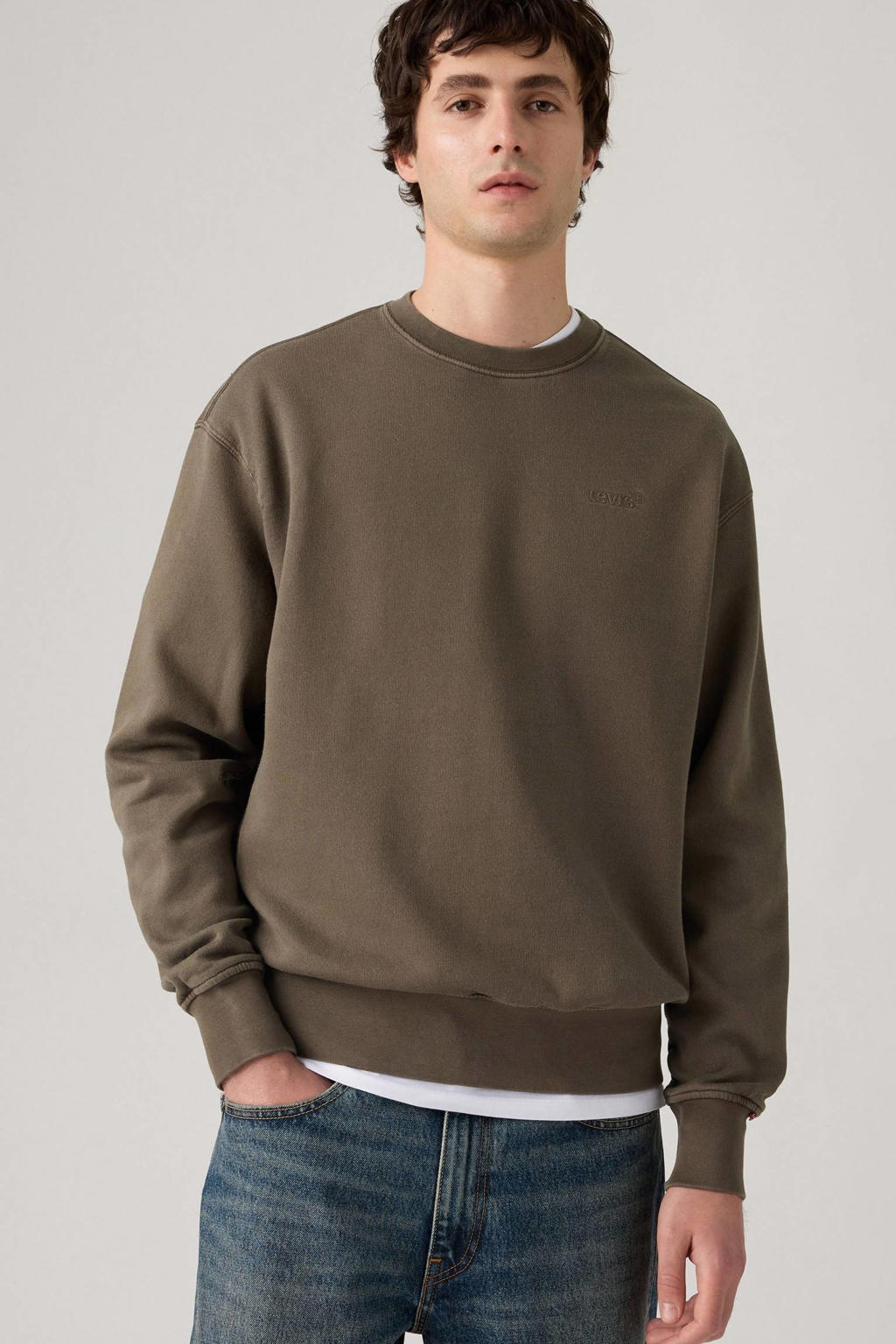Levi's sweater bruin