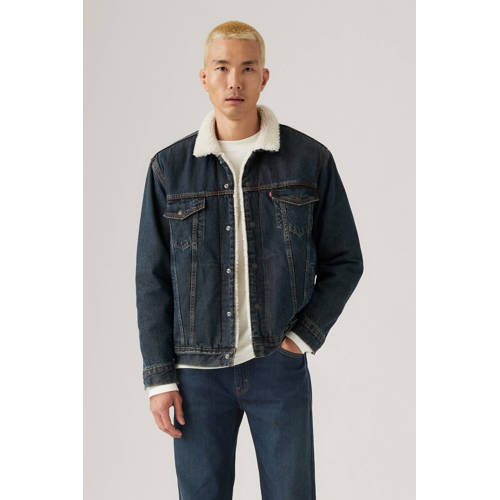 Levi's denim spijkerjas donkerblauw afbeelding