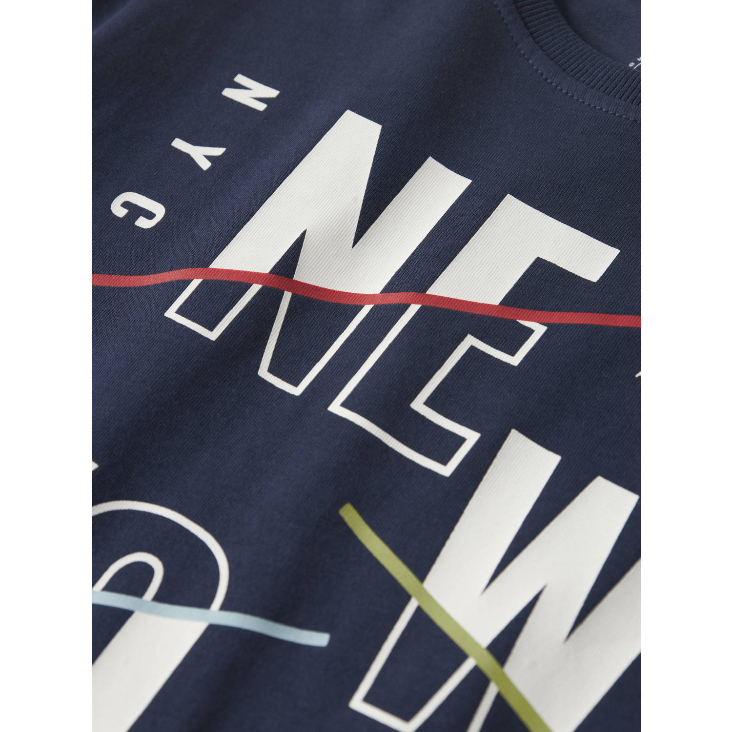 NAME IT KIDS T-shirt donkerblauw