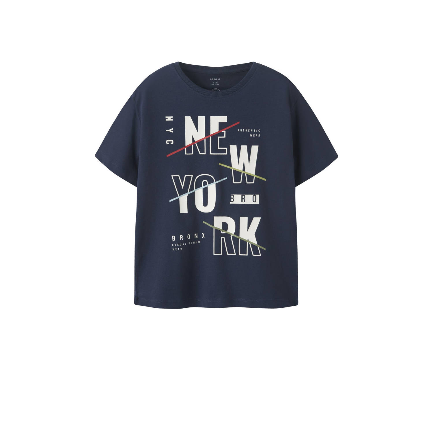 NAME IT KIDS T-shirt donkerblauw