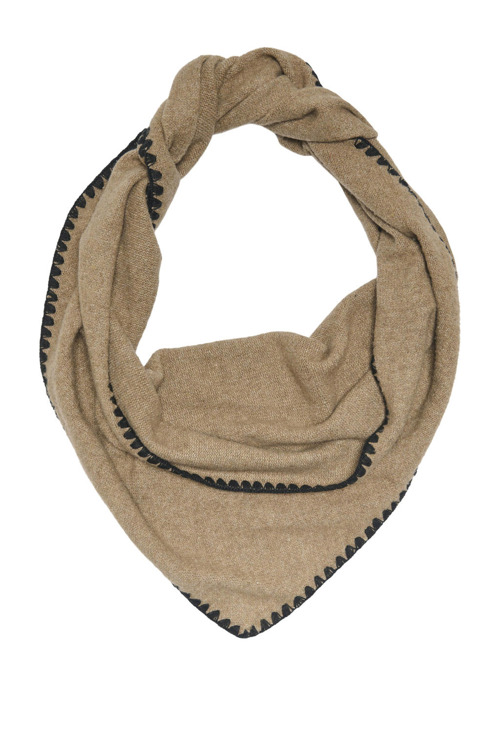 ONLY triangle scarf ONLLEA lichtbruin