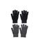 ONLY handschoenen ONLMAGIC - zwart/donkergrijs (set van 2)