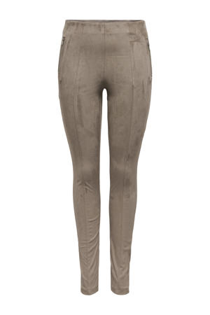 suedine legging ONLANGALI taupe