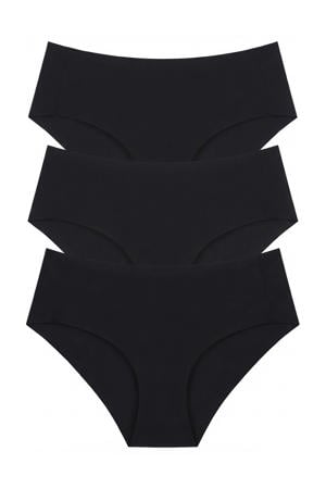 seamless slip Airlite (set van 3) zwart