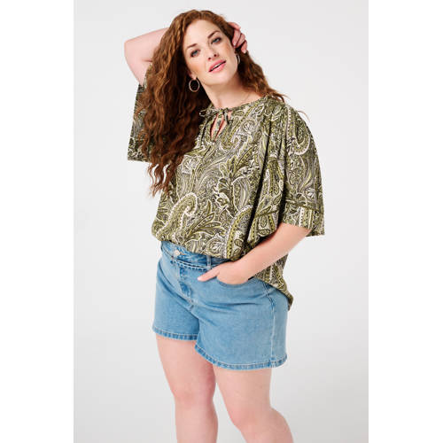 MS Mode top lichtkaki afbeelding
