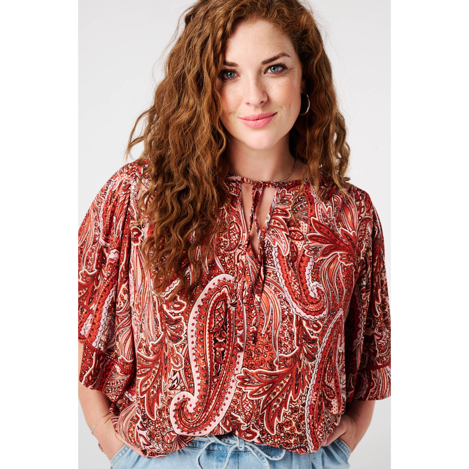 MS Mode top koraalrood