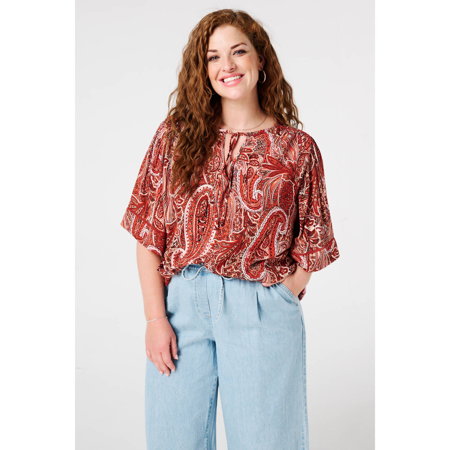MS Mode top koraalrood