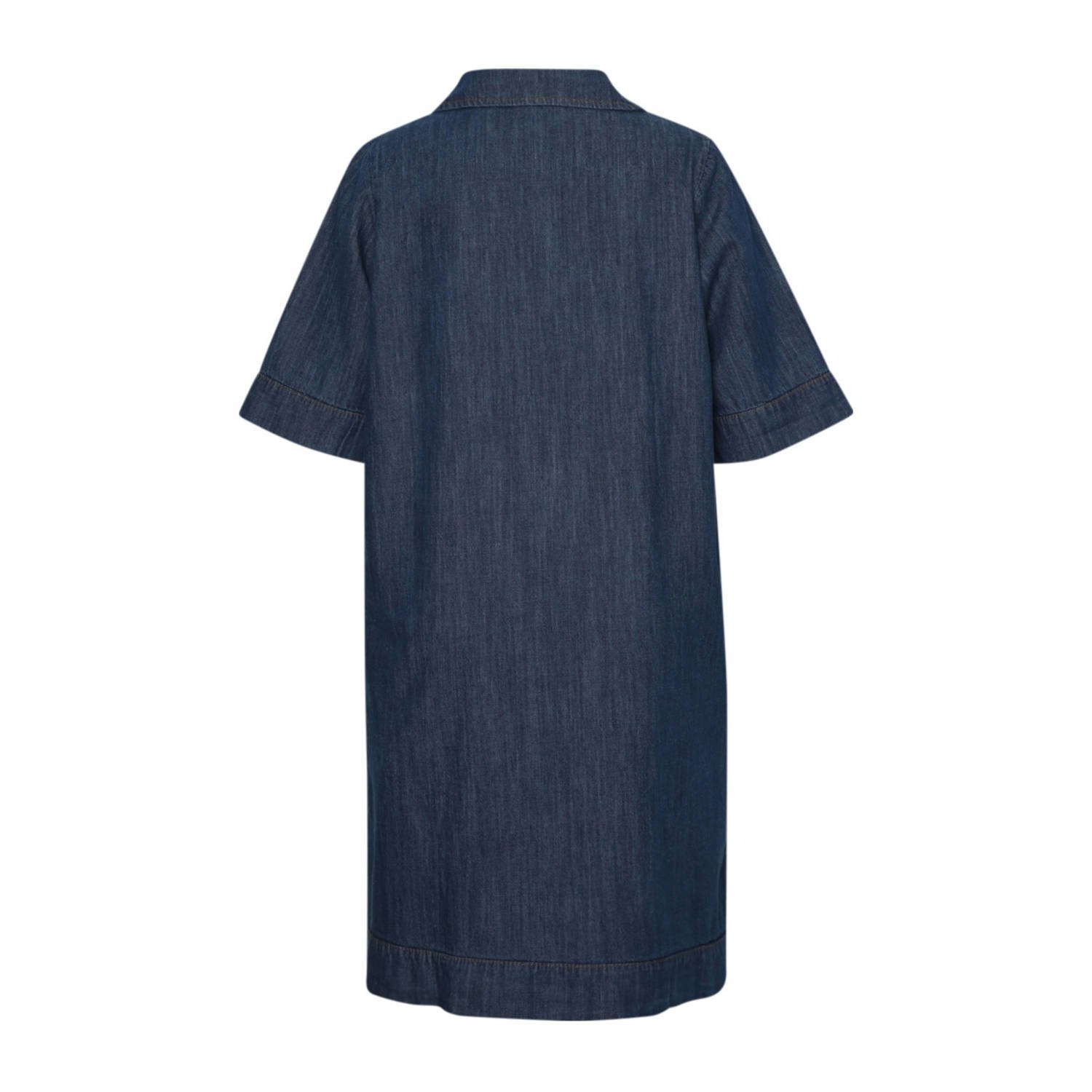 Paprika denim spijkerjurk dark blue denim