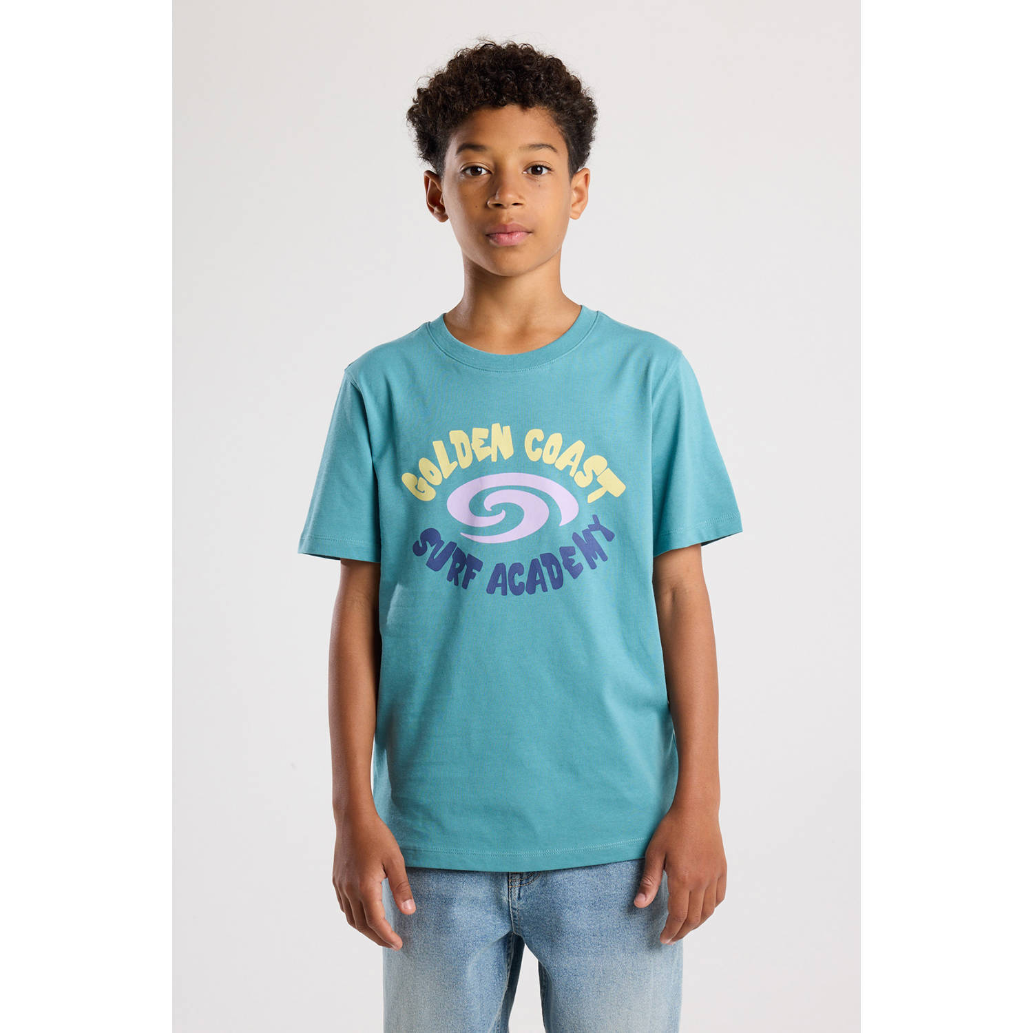 America Today T-shirt blauw