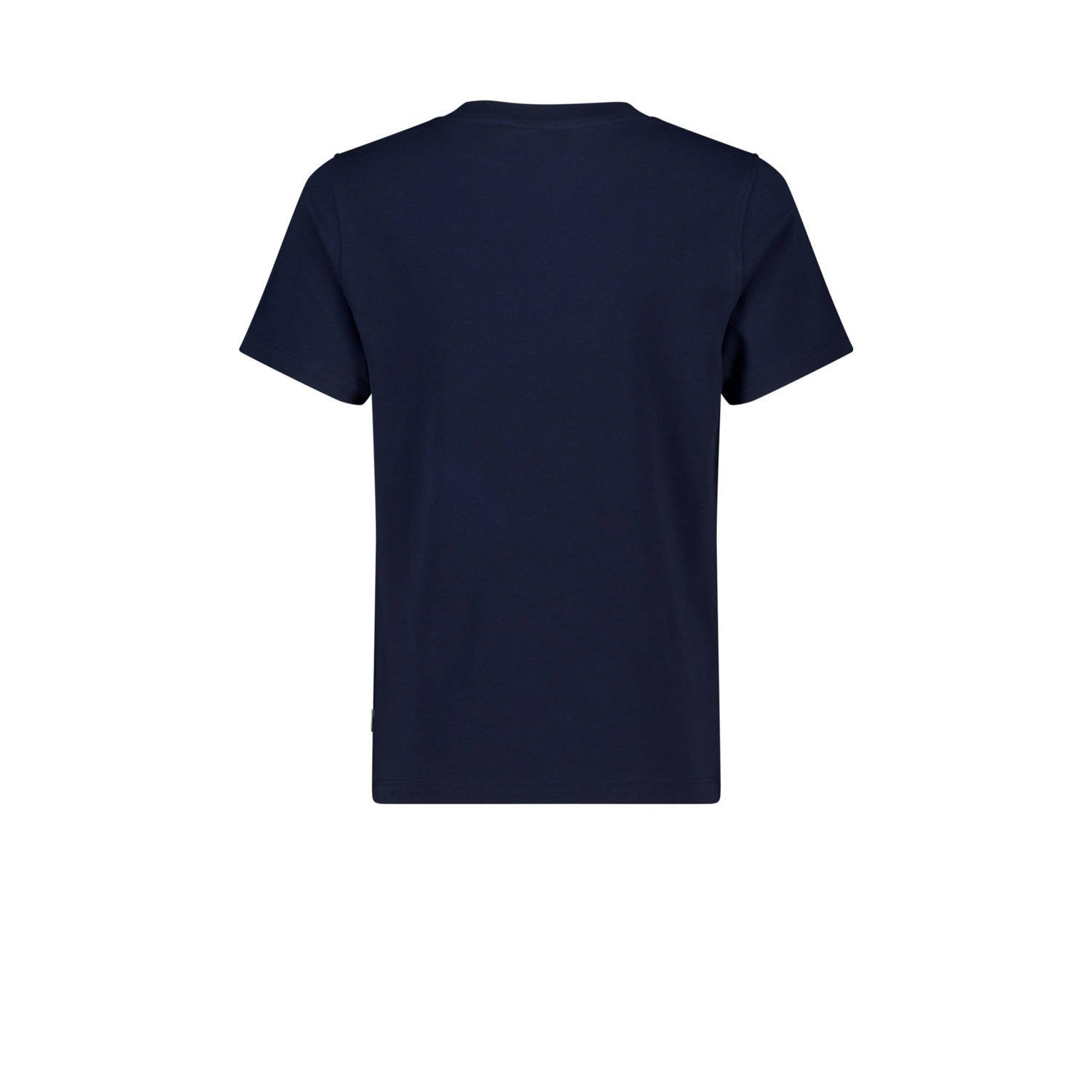 America Today T-shirt donkerblauw