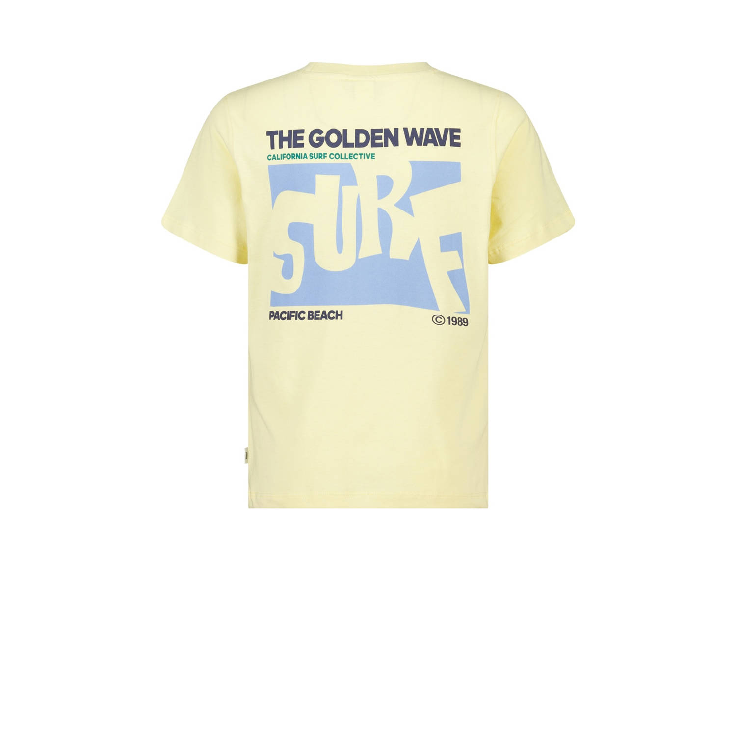 America Today T-shirt lichtgeel