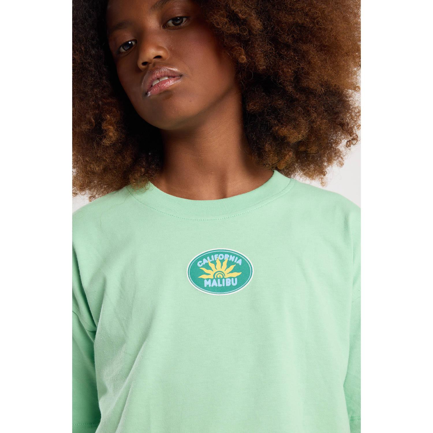 America Today T-shirt lichtgroen