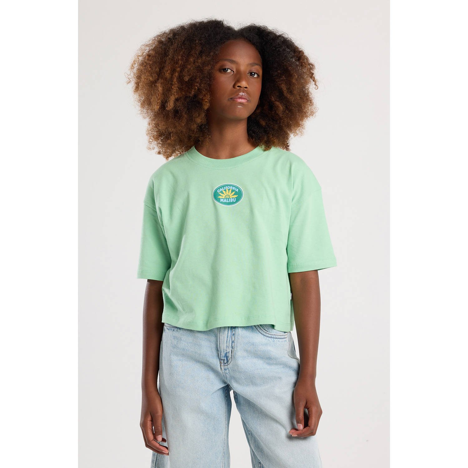 America Today T-shirt lichtgroen