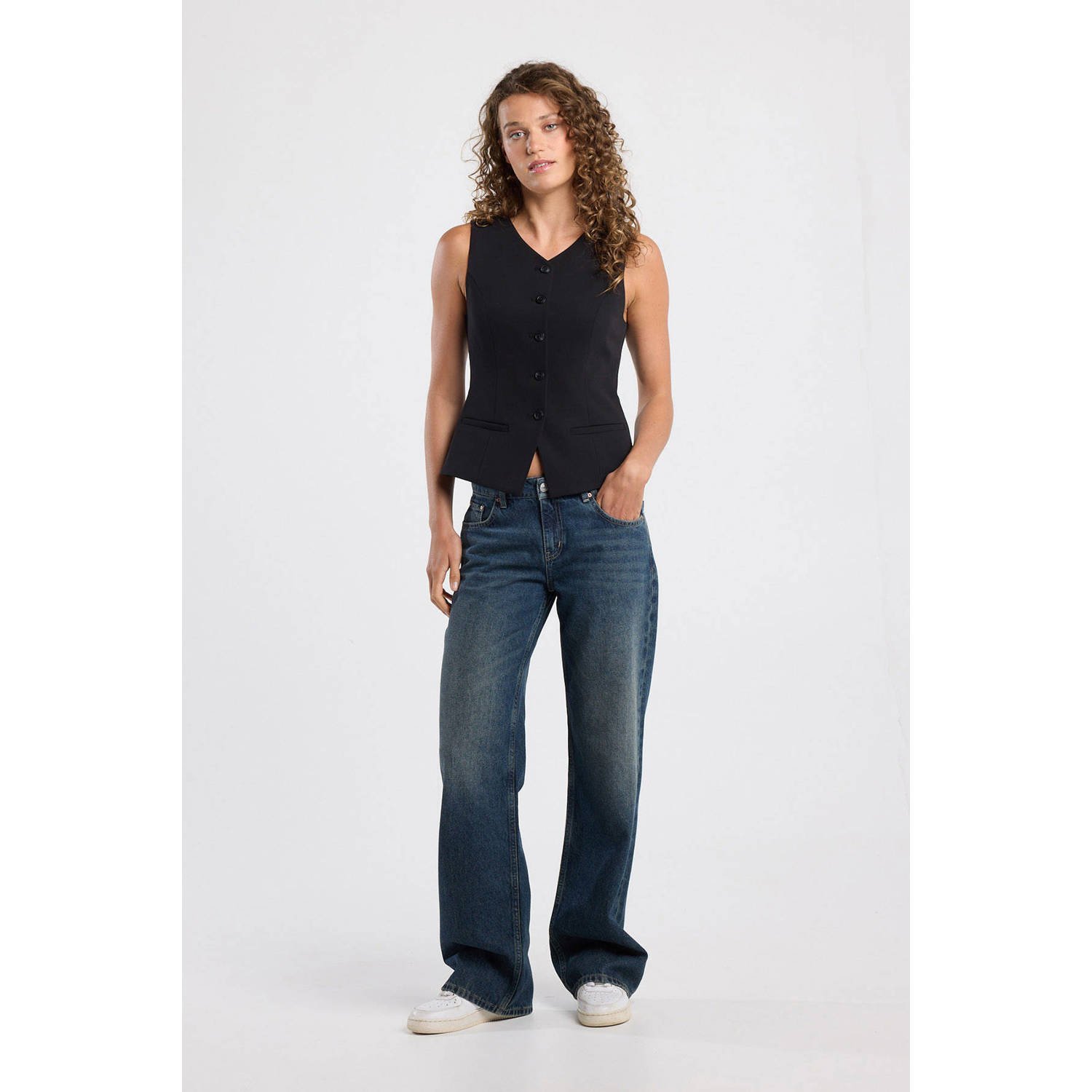 America Today gilet zwart