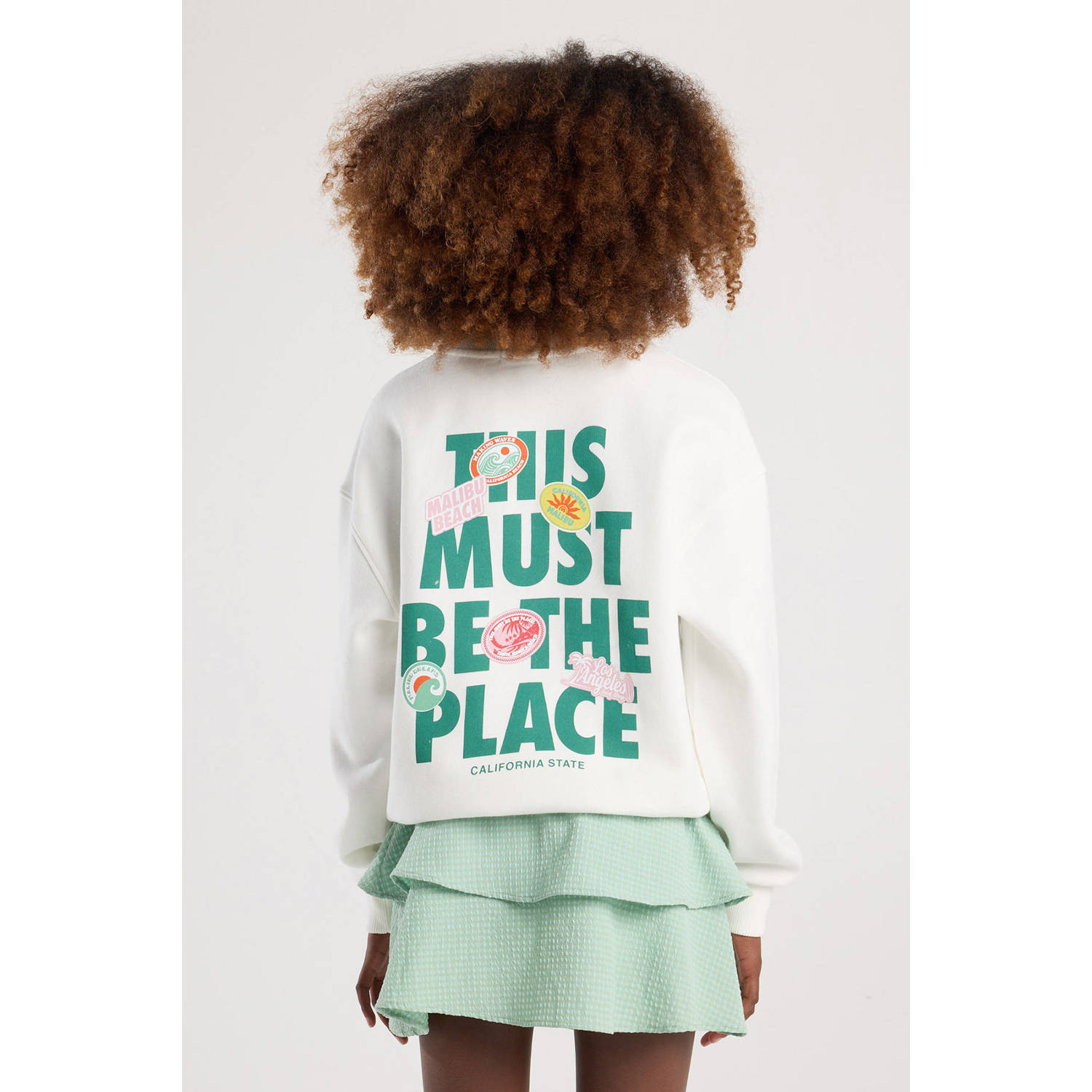 America Today sweater ecru