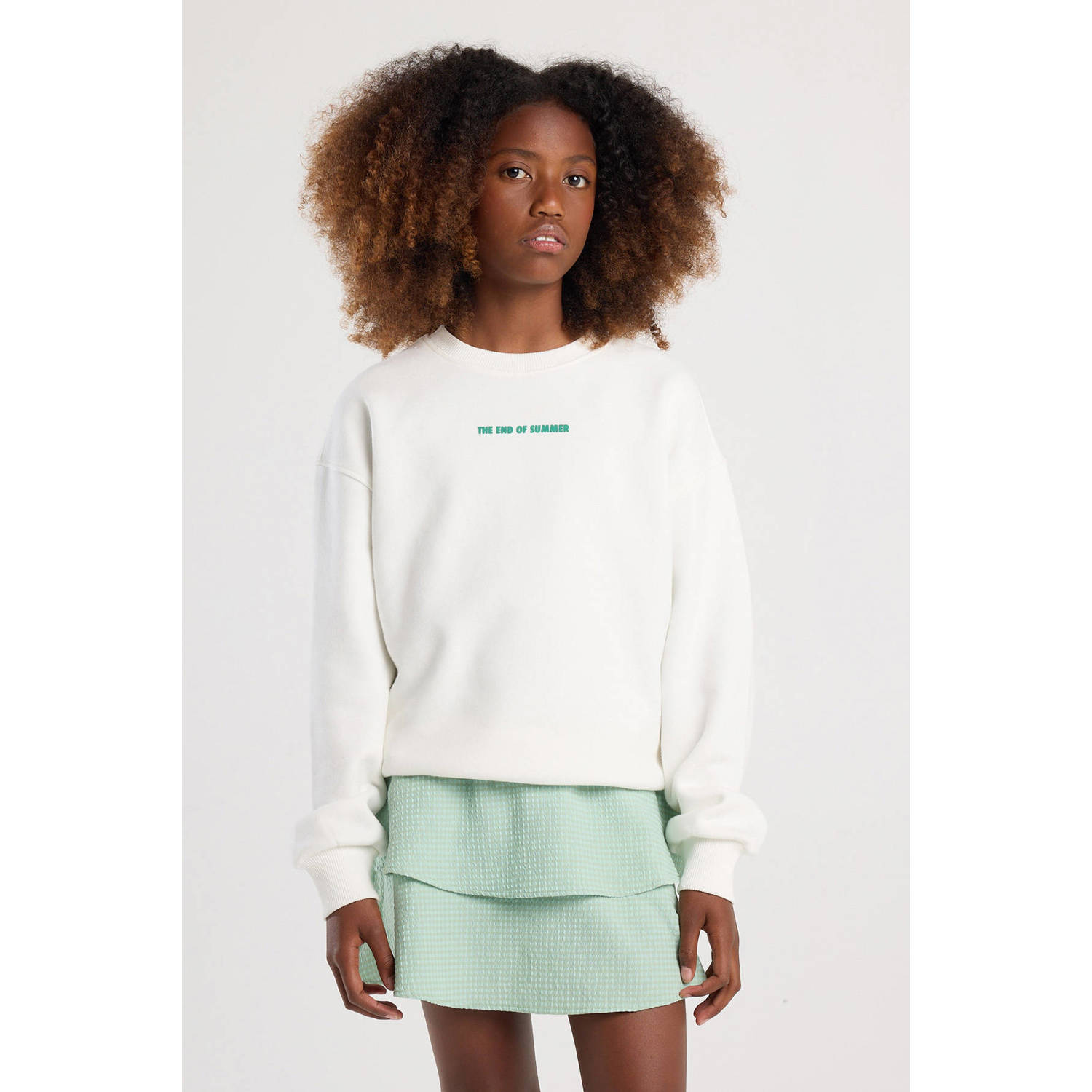 America Today sweater ecru