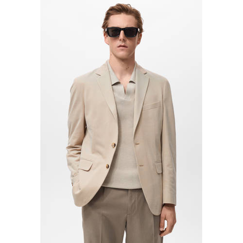 Mango Man colbert beige afbeelding