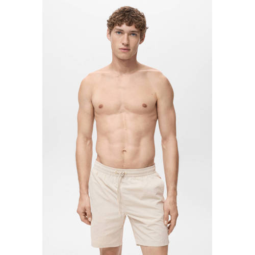 Mango Man zwemshort lichtbeige afbeelding