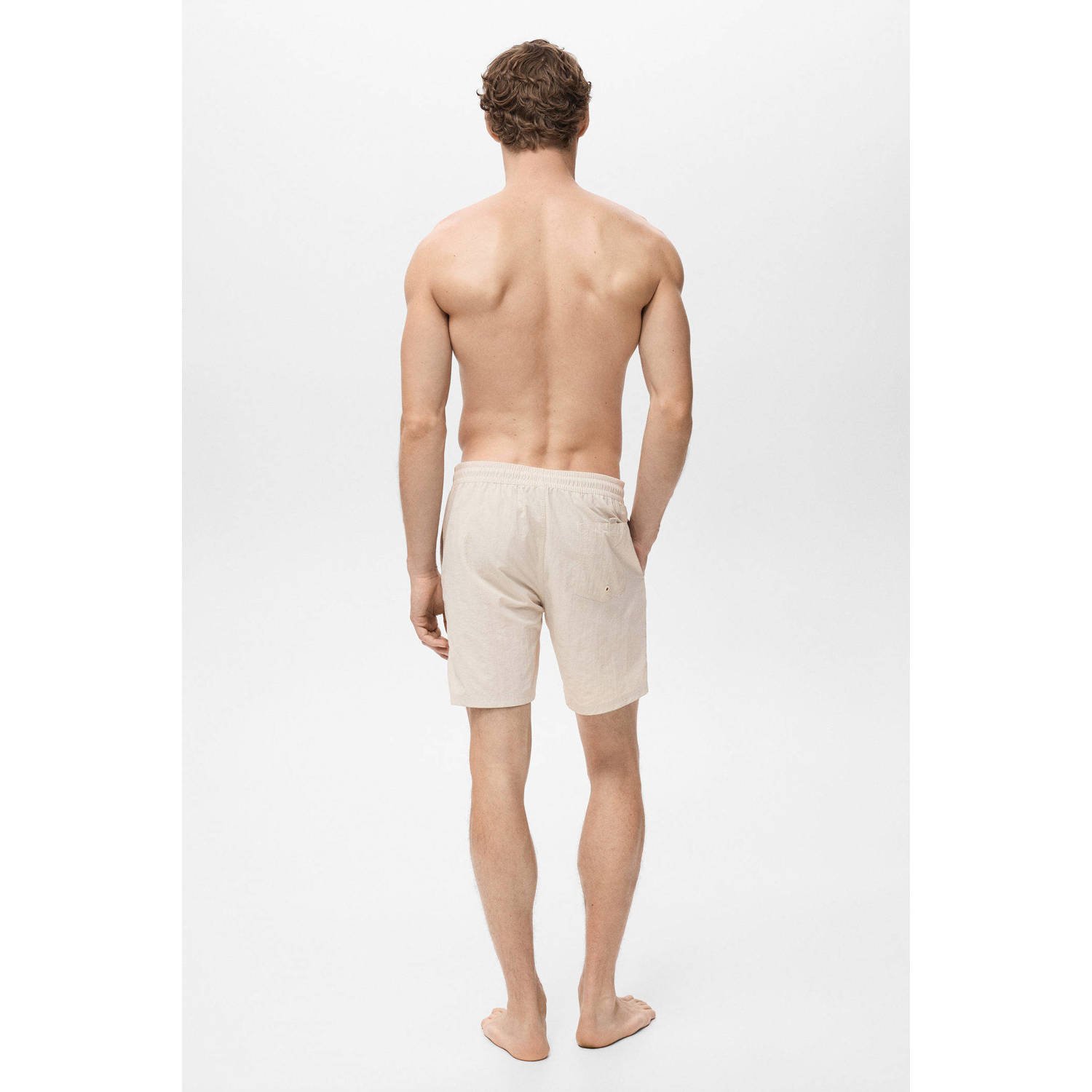 Mango Man zwemshort lichtbeige