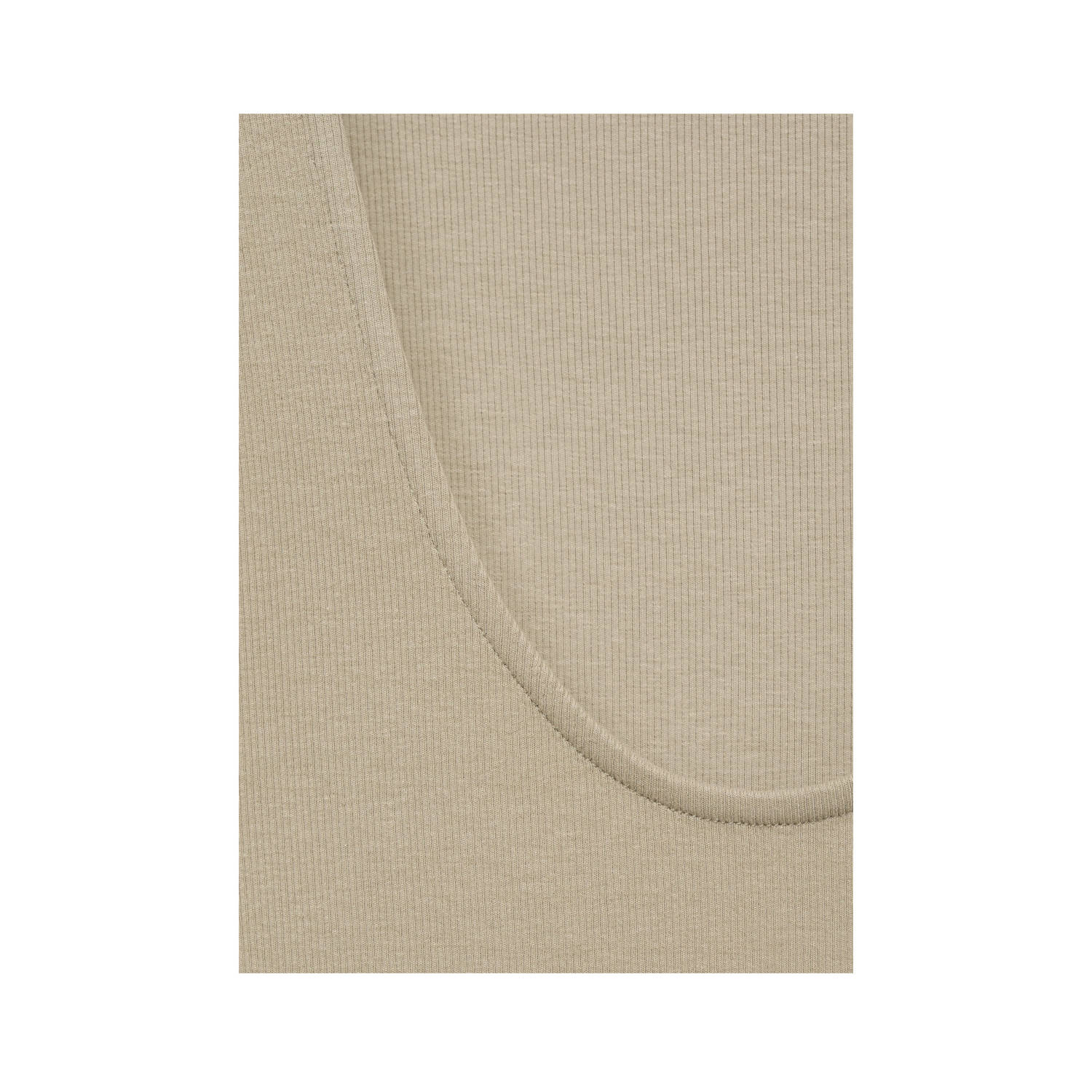 Mango A-lijn jurk beige