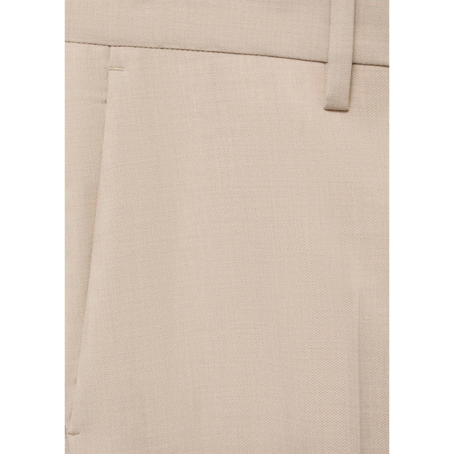 Mango Man slim pantalon beige