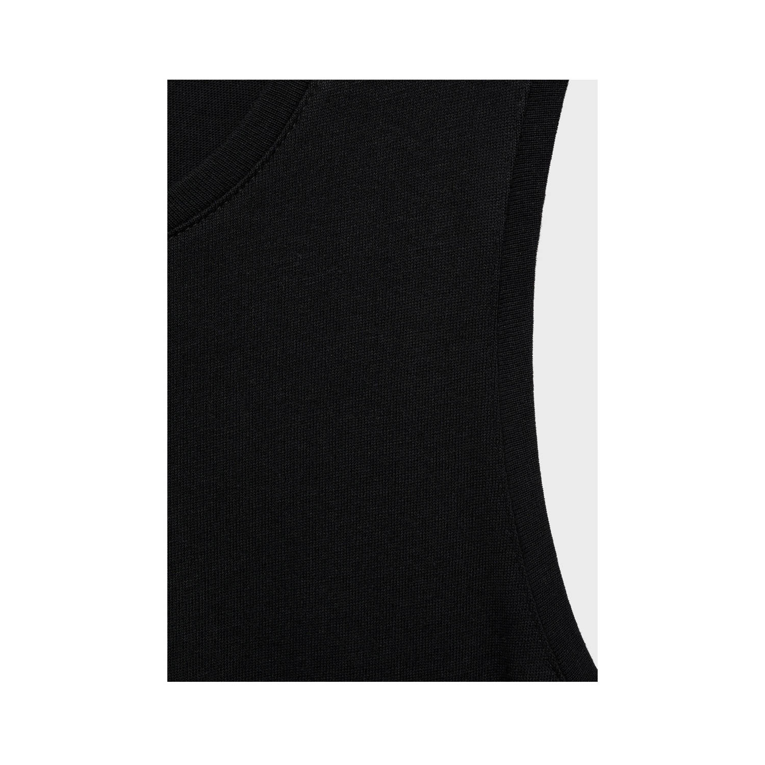 Mango midi jurk zwart
