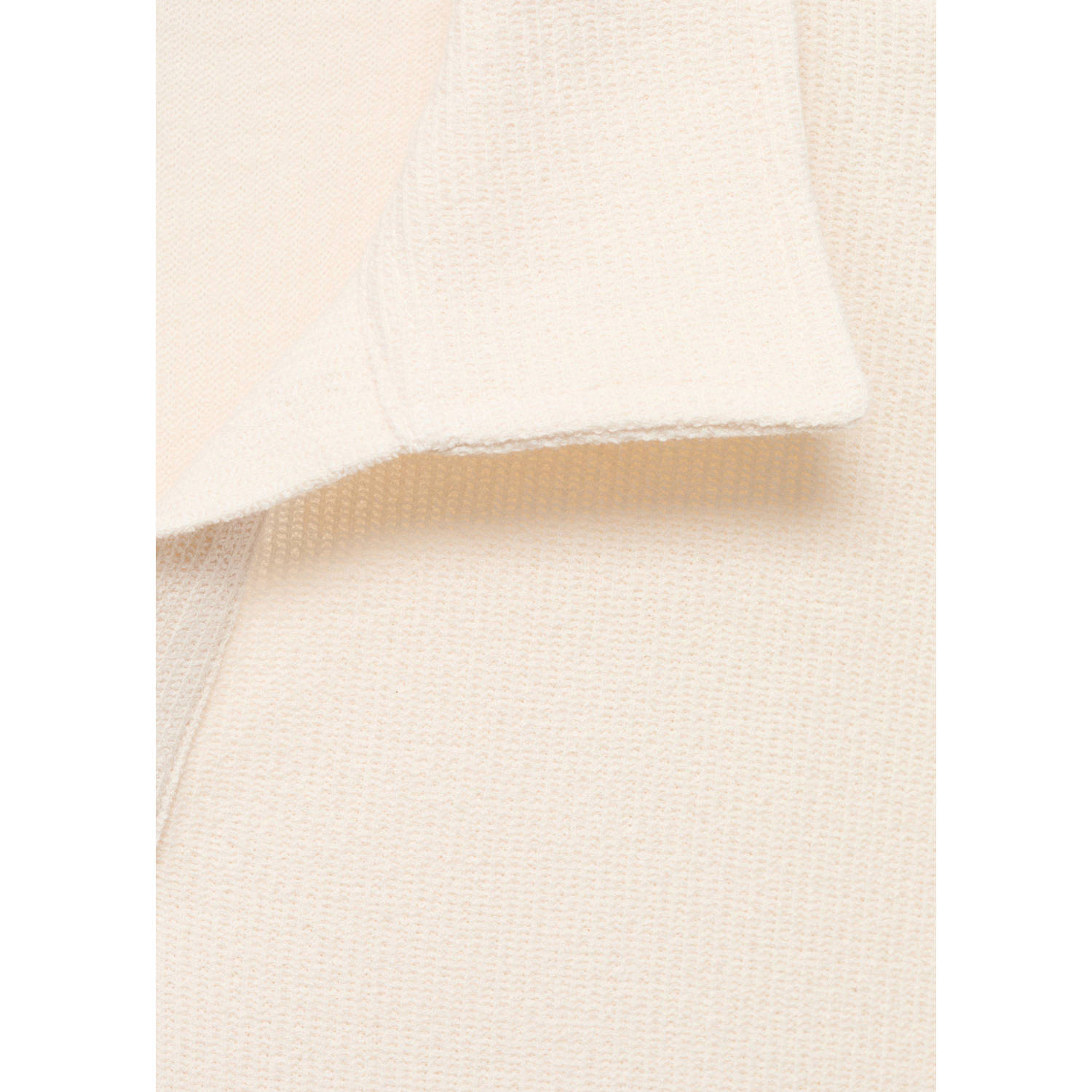 Mango Man regular polo met textuur beige