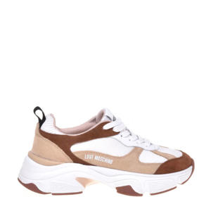 Stardust sneakers beige/wit/bruin