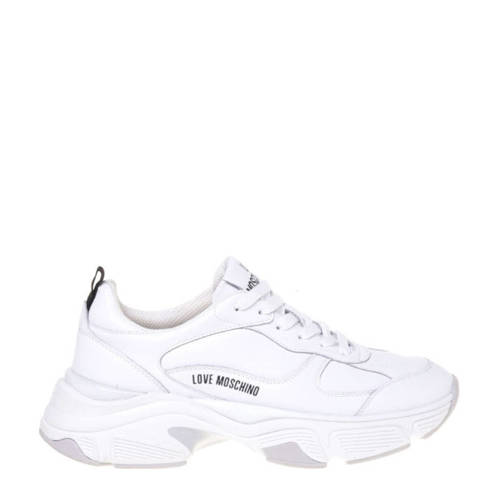 Love Moschino Stardust sneakers wit afbeelding