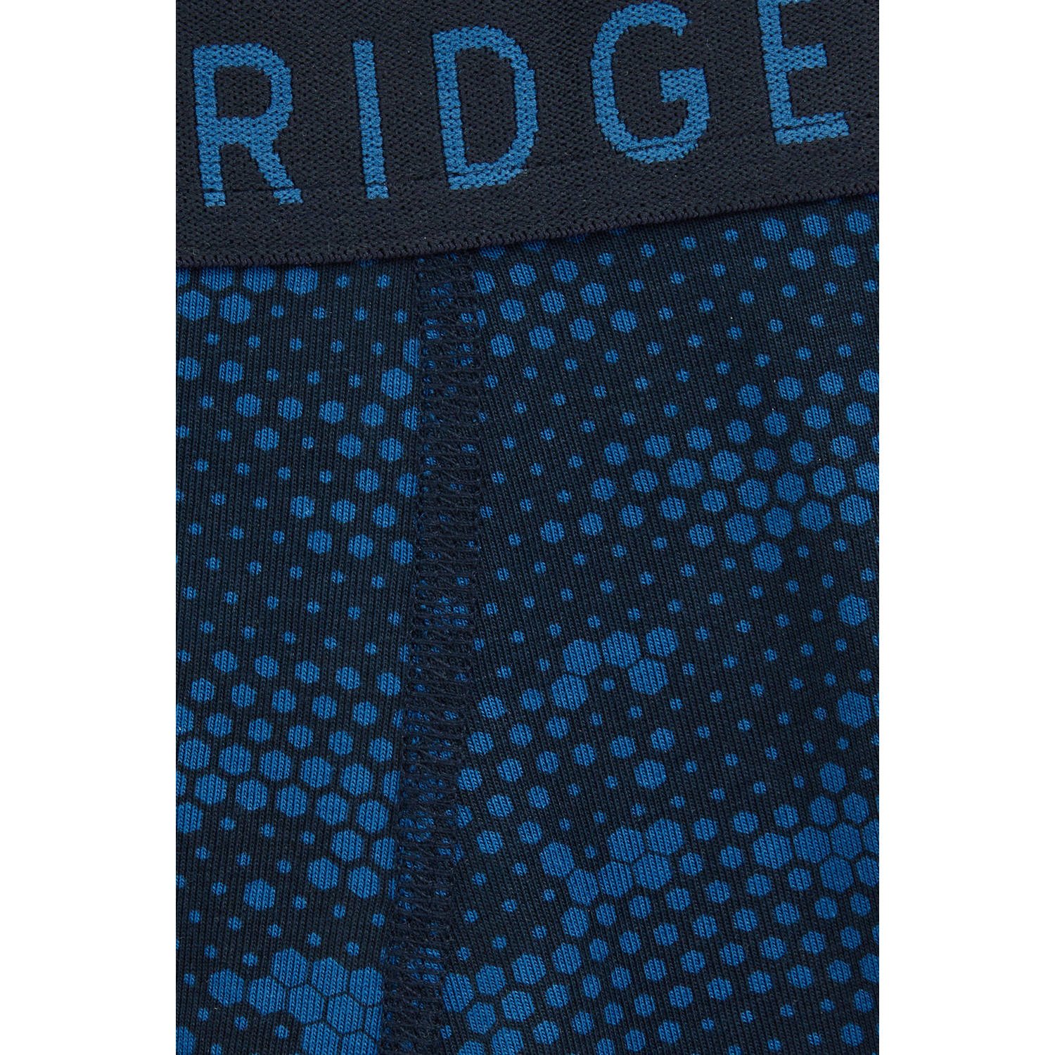 WE Fashion Blue Ridge boxershort set van 3 donkerblauw