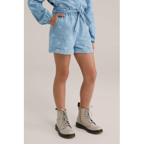 WE Fashion Blue Ridge korte broek medium blue denim afbeelding