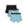 WE Fashion Blue Ridge boxershort - blauw (set van 3)