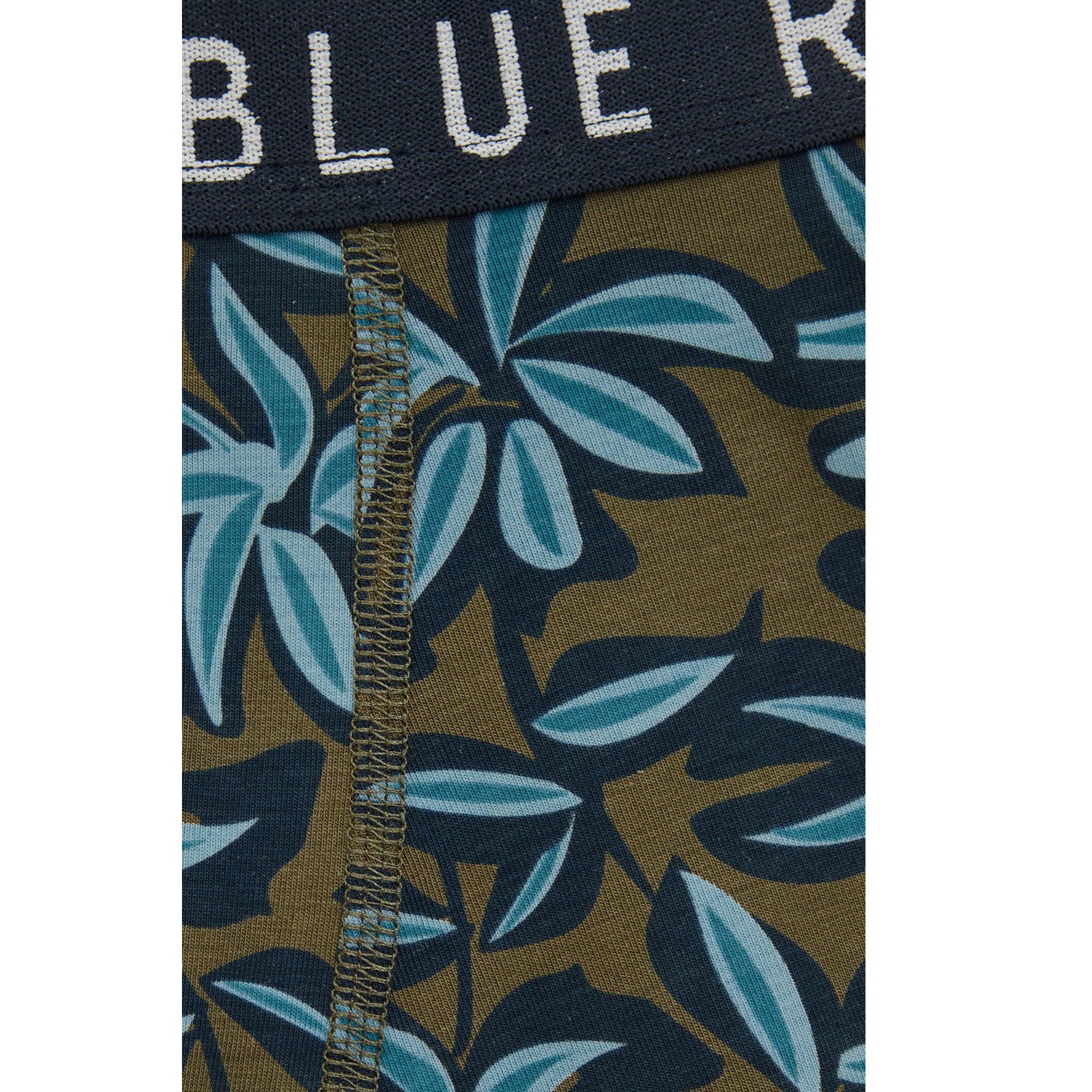 WE Fashion Blue Ridge boxershort set van 7 groen blauw