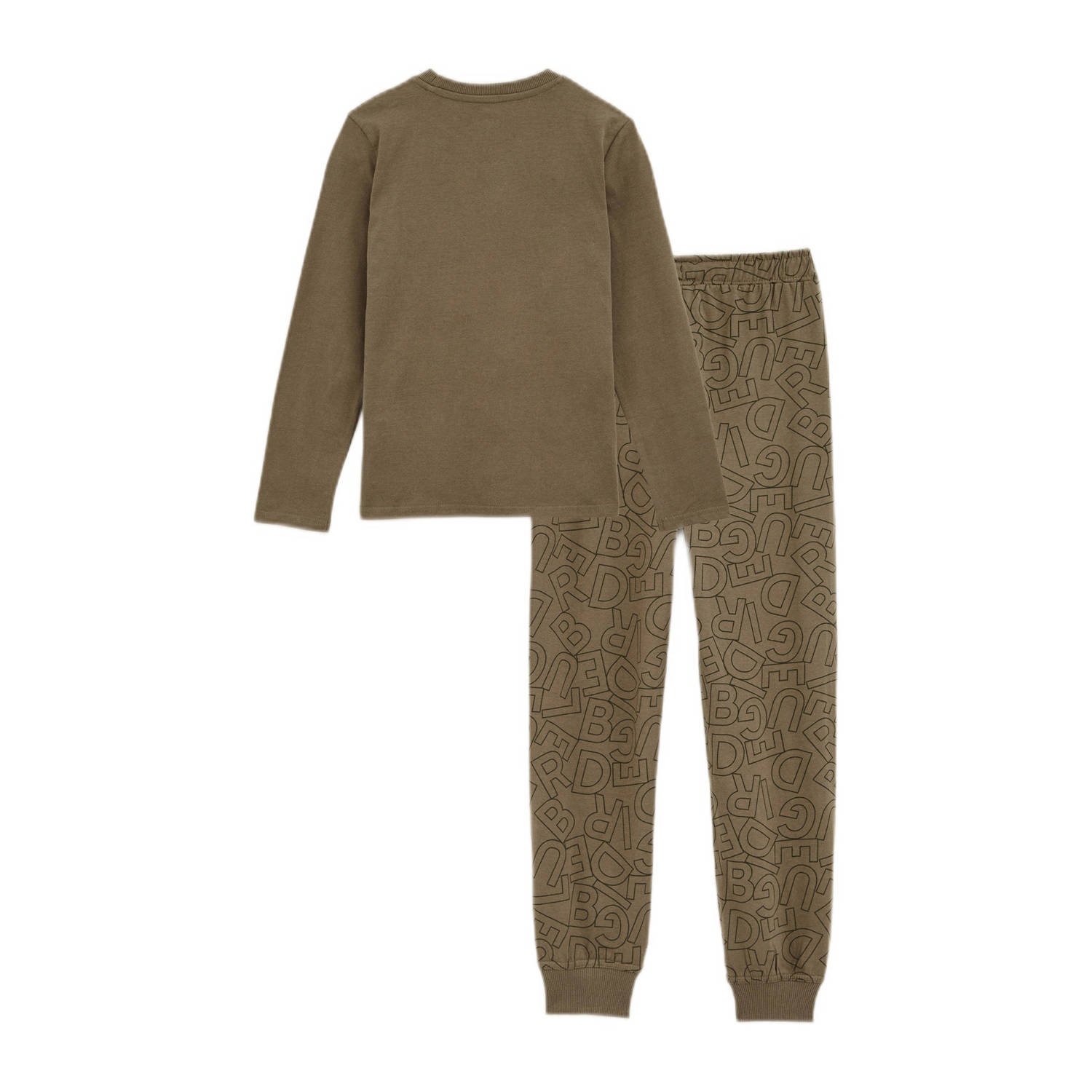 WE Fashion Blue Ridge pyjama kaki