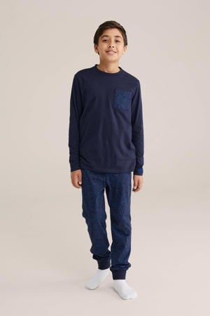 pyjamaset donkerblauw