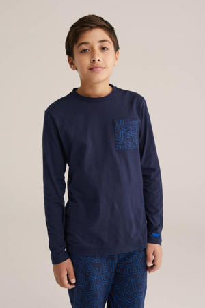 pyjamaset donkerblauw