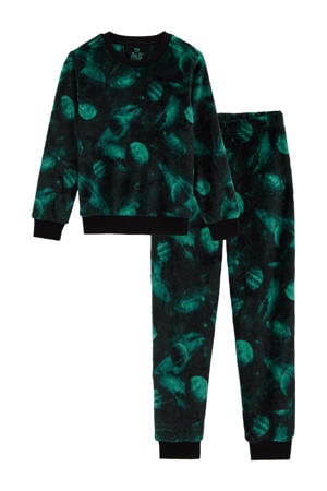 fleece pyjama blauw