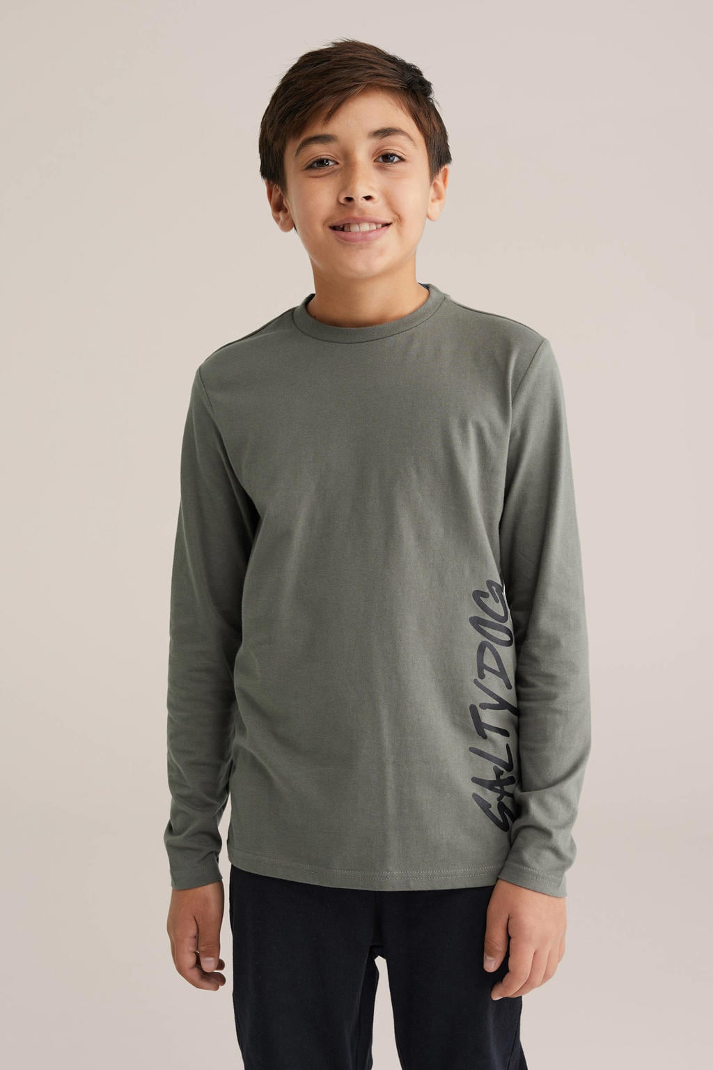 Salty Dog pyjamaset bruin/zwart
