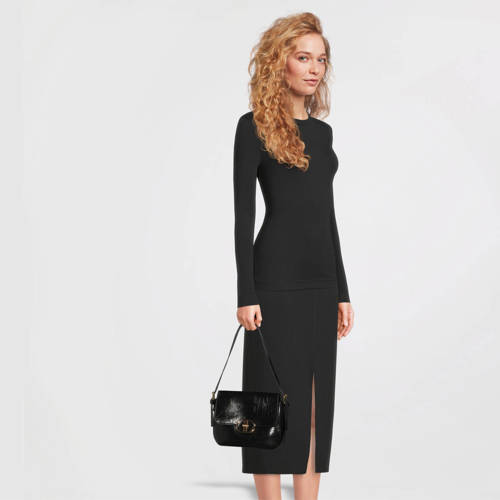 ICHI crossbody tas IAMAGDALONA zwart afbeelding