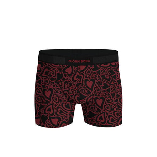 Björn Borg boxershort Valentijn zwart/rood afbeelding