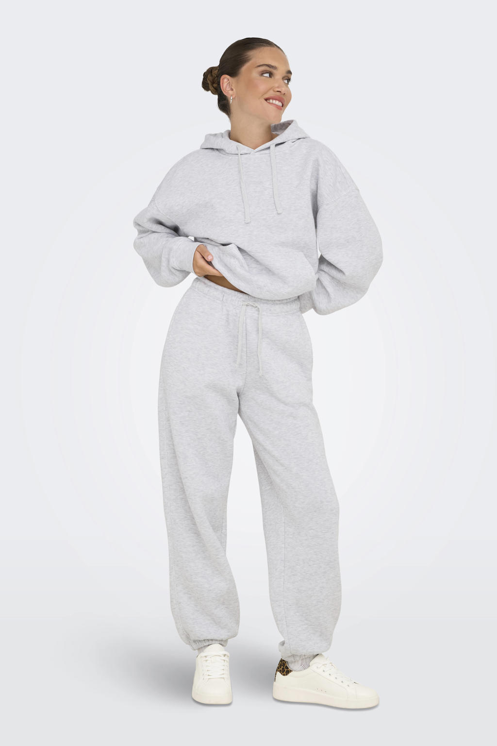 ONLY sweatpants ONLBEST grijs
