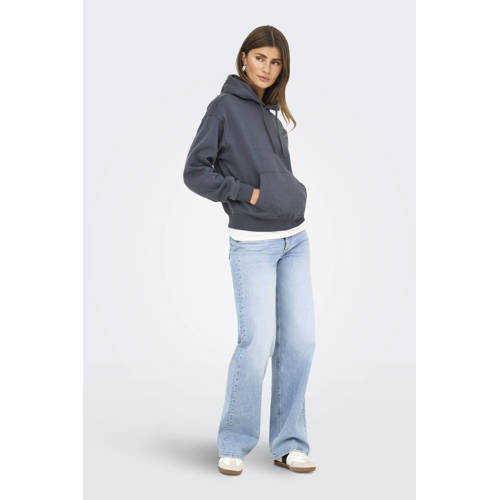ONLY hoodie ONLBEST donkerblauw afbeelding