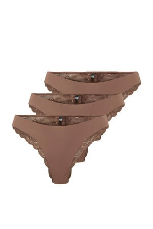 brazilian ONLCHLOE (set van 3) bruin