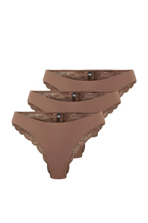 brazilian ONLCHLOE (set van 3) bruin